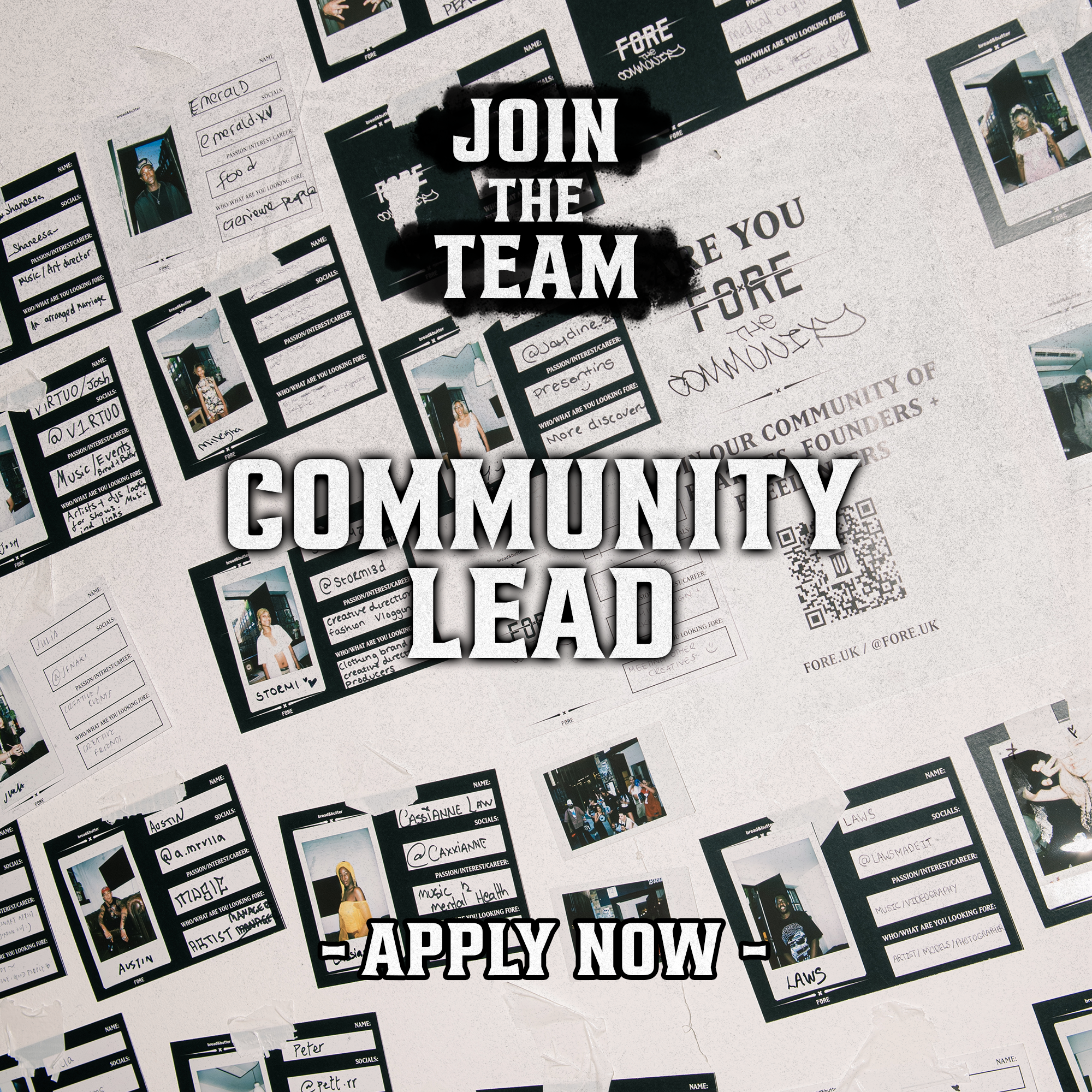 Hiring: Community Lead